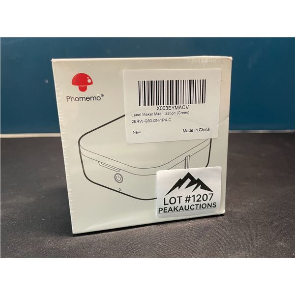 Lot of 1 Phomemo Q30 Bluetooth Wireless Label Maker