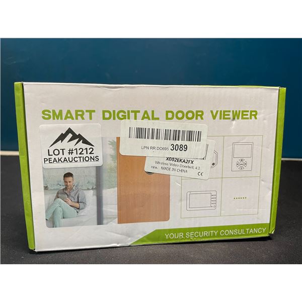 Lot of 1 Smart Digtal Door Viewer
