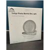 Image 1 : Lot of 1 Large Pasta Bowl Set - 4PCS
