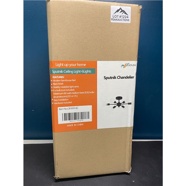 Lot of 1 Sputnik Chandelier