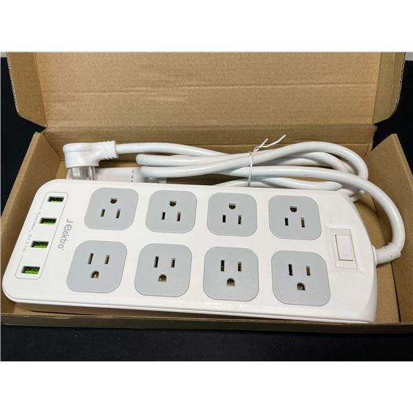 Lot of 1 Smart Multi-Outlet Power Bar Strip/Surge Protector w/ USB Charging Ports