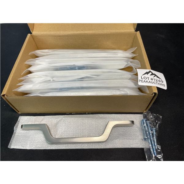 Lot of Drawer/Cabinet Door Handles - 10 Pack - 6 inch - Silver