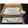 Image 1 : Lot of Drawer/Cabinet Door Handles - 10 Pack - 6 inch - Silver