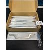 Image 1 : Lot of Drawer/Cabinet Door Handles - 10 Pack - 6 inch - Silver