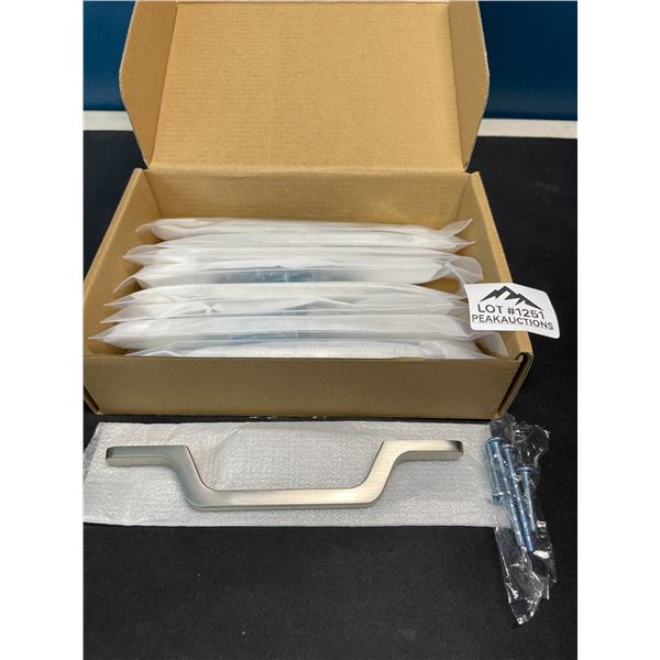 Lot of Drawer/Cabinet Door Handles - 10 Pack - 6 inch - Silver