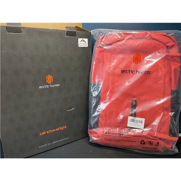 Lot of 1 Arctic Hunter Urban Laptop Backpack - Red