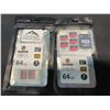 Image 1 : Lot of 2 Multi-Packs of Micro SD Cards - 64GB Each - 5 per pack!!