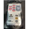 Image 2 : Lot of 2 Multi-Packs of Micro SD Cards - 64GB Each - 5 per pack!!