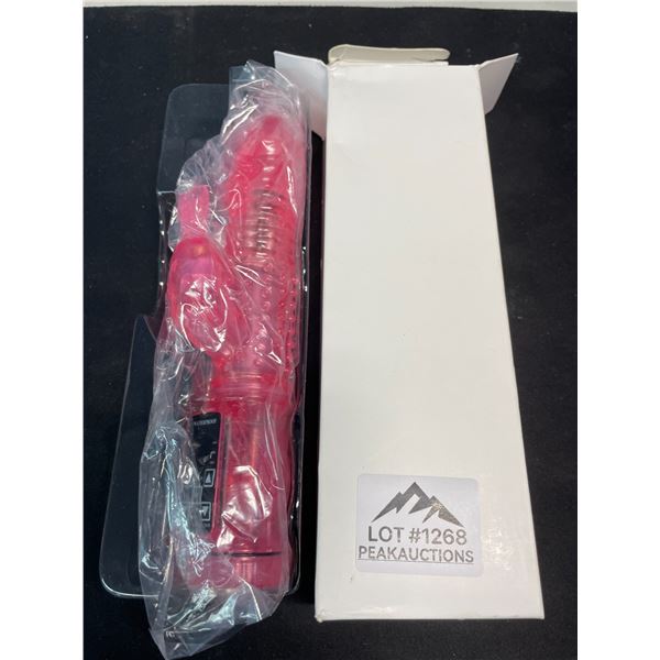 Lot of 1 Silicone Rabbit Style Vibrating Sex Toy