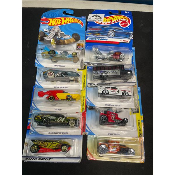 Lot of 10 Assorted Hot Wheels