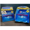 Image 1 : Lot of 2 Boxes of Crest 3D Whitestrips Teeth Whitening Kits - TwinPacks (2x28 strips per box)
