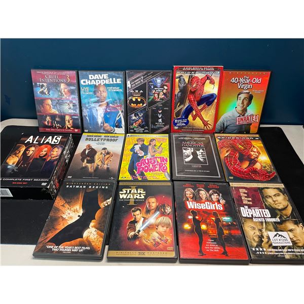 Lot of 14 Assorted DVD's - Used