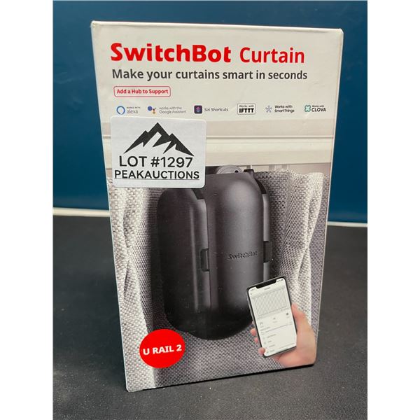 Lot of 1 Switchbot Curtain Smart Control Robot - Make Your Curtains Smart in Seconds!