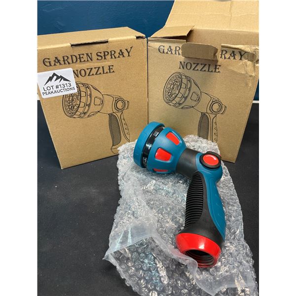 Lot of 2 Garden Hose Spray Nozzles