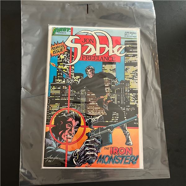 Jon Sable Freelance 1 First Comics Series