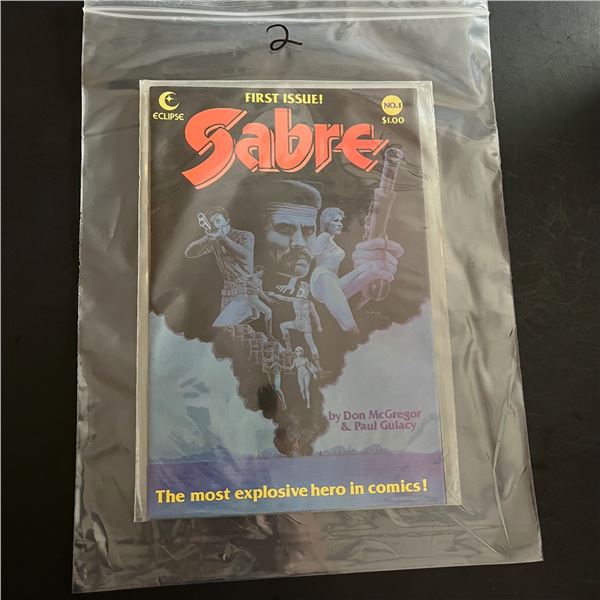 Sabre 1 Eclipse Comics Series