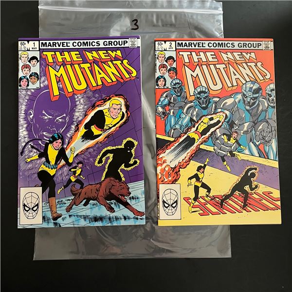 New Mutants 1 & 2 Marvel 1st Series