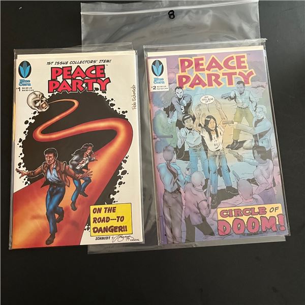 Peace Party 1 & 2 W/ Promo Material