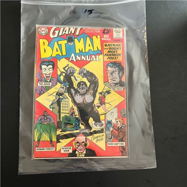 Batman Annual 3 DC Silver Age