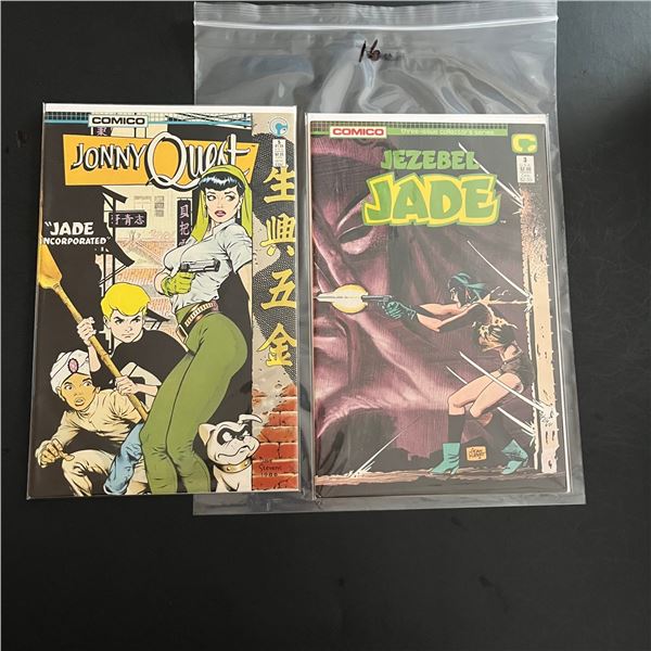 Jonny Quest & jezebel Jade Comics Danger GIrl Prototype