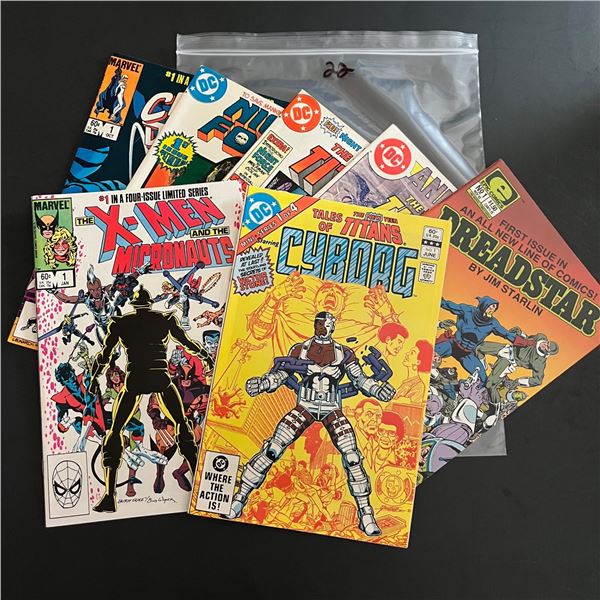 Nice Bronze Age Comic Lot w/#1 issues