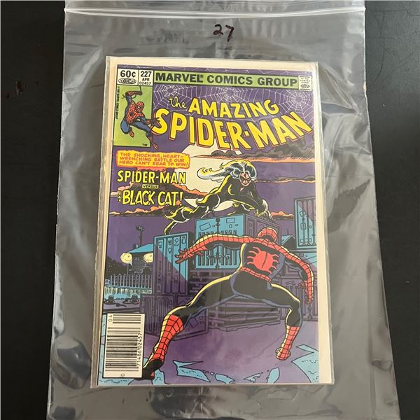 Amazing spider-man 227 Spidey vs. Black Cat
