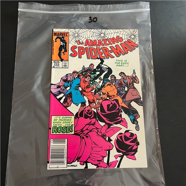 Amazing Spider-man 253 1st app Rose Newsstand Ed.