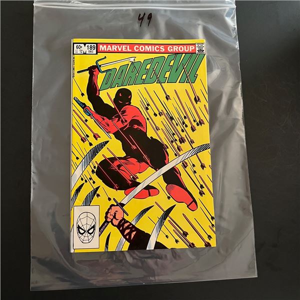 Daredevil 189 DD vs. the Hand
