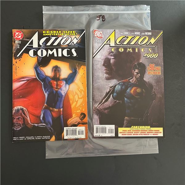 Action Comics 800 & 900