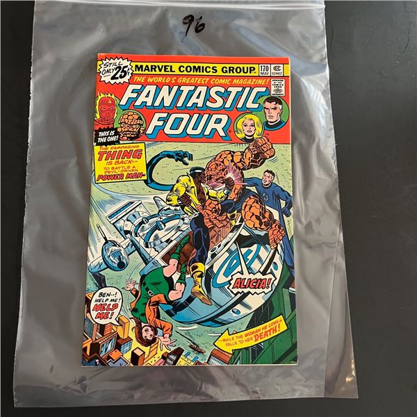 Fantastic Four 170 Thing vs. Luke Cage