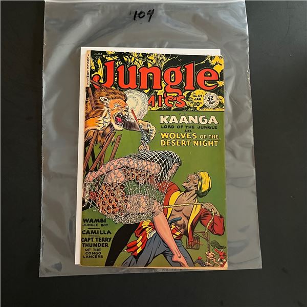 Jungle Comics 121 Golden Age Kaanga Jungle Comic