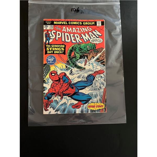 Amazing Spider-man 145 Spidey vs Scorpion