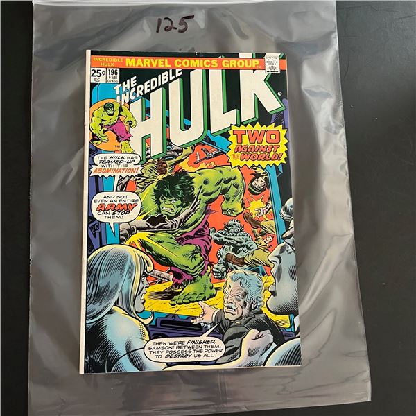 Incredbile Hulk 196
