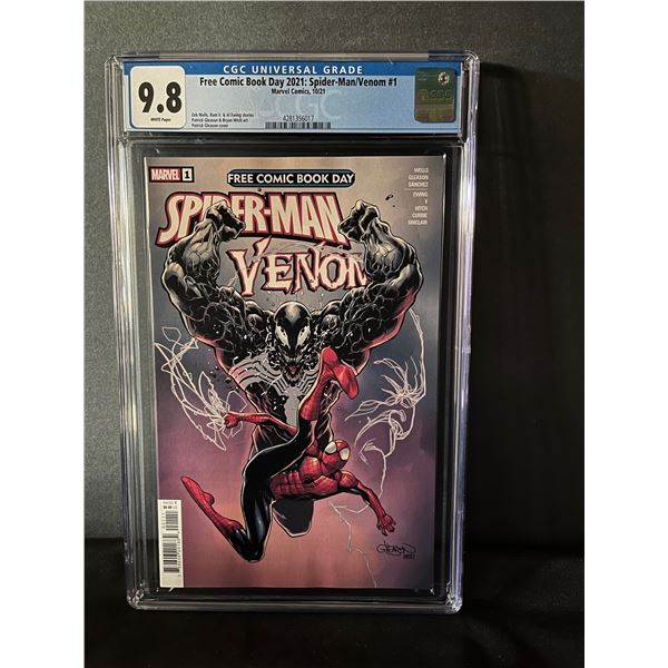FCBD 2021 Spider-man Venom 1 CGC 9.4