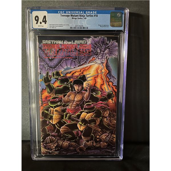 Teenage Mutant Ninja Turtles 18 CGC 9.8