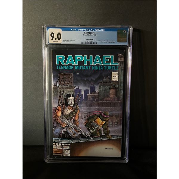 Raphael 1 2nd Print CGC 9.0