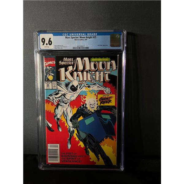 Moon Knight 25 CGC 9.6 Newsstand Ed.