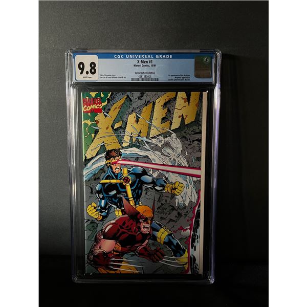 X-men 1 Special Edition CGC 9.8 Jim Lee Art