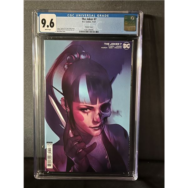 The Joker 7 CGC 9.6 Variant Cover