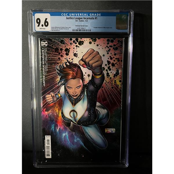 Justice League Incarnate 1 CGC 9.6  Peterson Variant