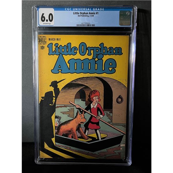Little Orphan Annie 1 CGC 6.0 Stalker Cover