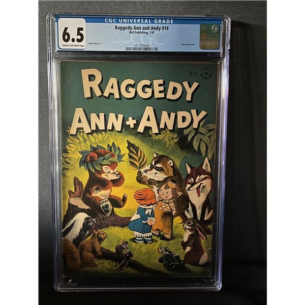 Raggedy Ann & Andy 14 CGC 6.5 Walt Kelly Art