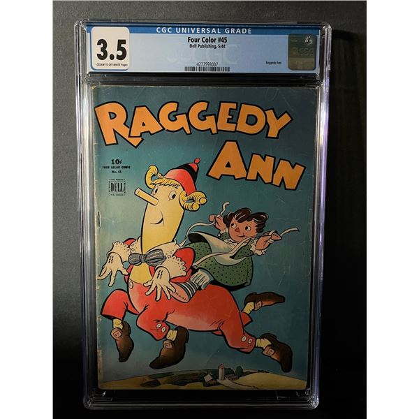 Four Color 45 Raggedy Ann CGC 3.5
