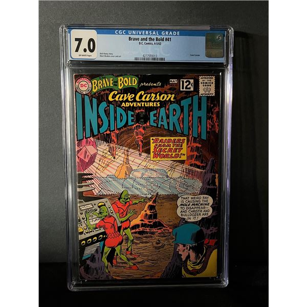 Brave and the Bold 41 CGC 7.0 Cave Carson