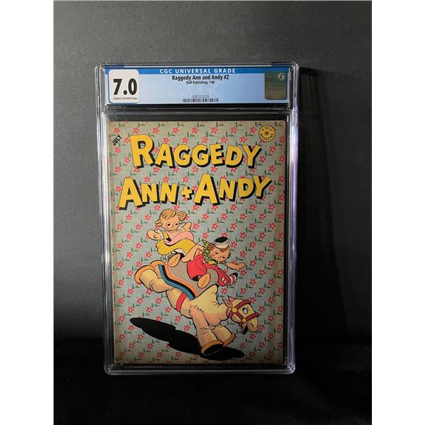 Raggdy Ann & Andy 2 CGC 7.0 Dell Golden Age