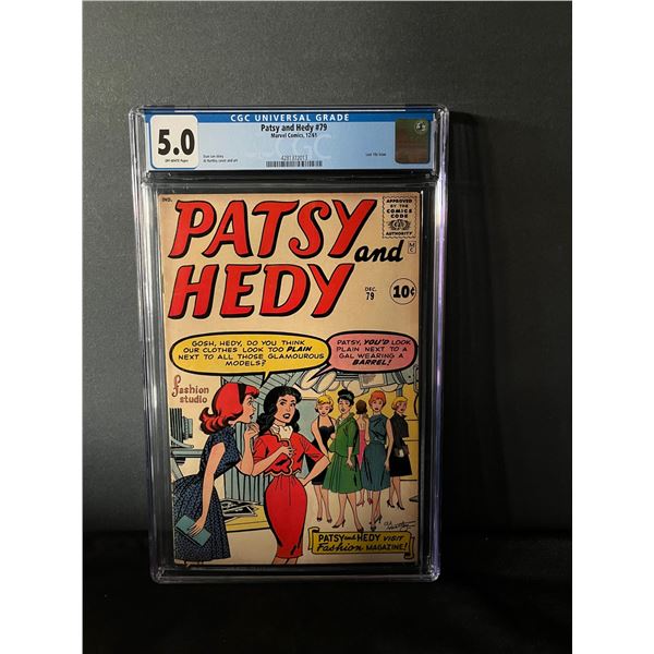 Patsy and Hedy 79 CGC 5.0 Stan Lee Story