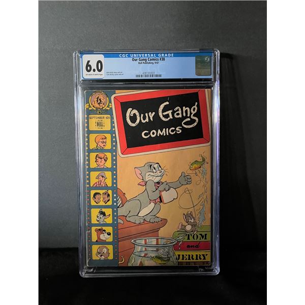 Our Gang 38 CGC 6.0 Dell Golden Age