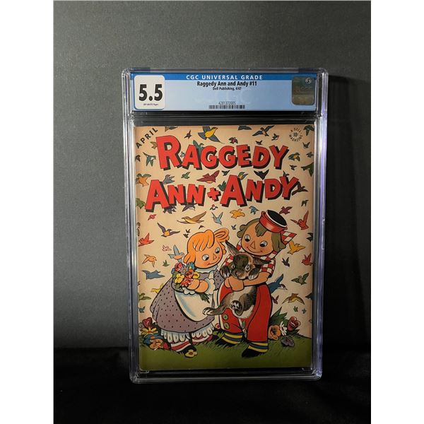 Raggedy Ann & Andy 11 CGC 5.5 Dell Golden Age