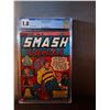 Image 1 : Smash Comics 6 CGC 1.0 Rare Golden Age