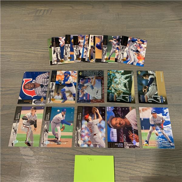 1994 Upper Deck Baseball cards. Electric Diamond